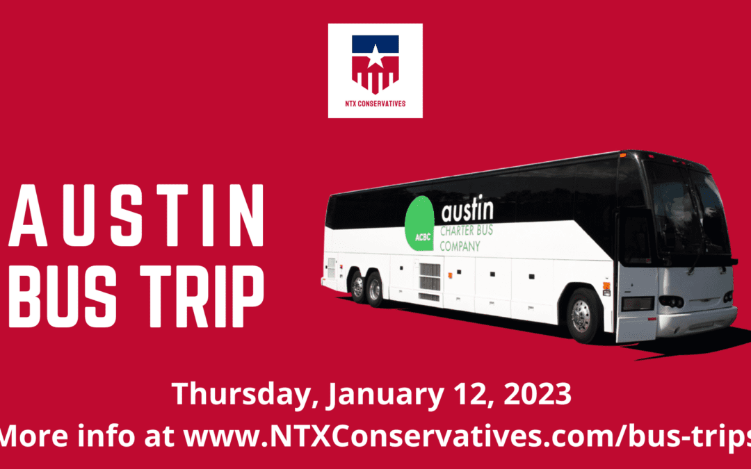 Austin Bus Trip “Ban Democrat Chairs”